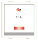 16 Amp. 1 Way Switch With Indicator
